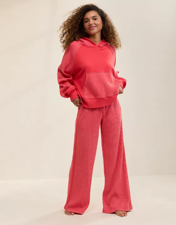 Essential Waffle Hoodie & Trouser Set – Lovedline