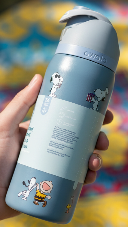 Snoopy 32oz FreeSip Water Bottle