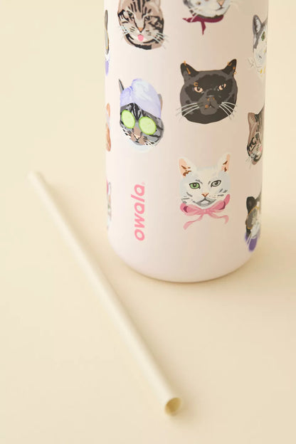 Cat Collage FreeSip 32oz Water Bottle