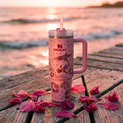 Whale Shark Reef Adventure 40 oz Tumbler