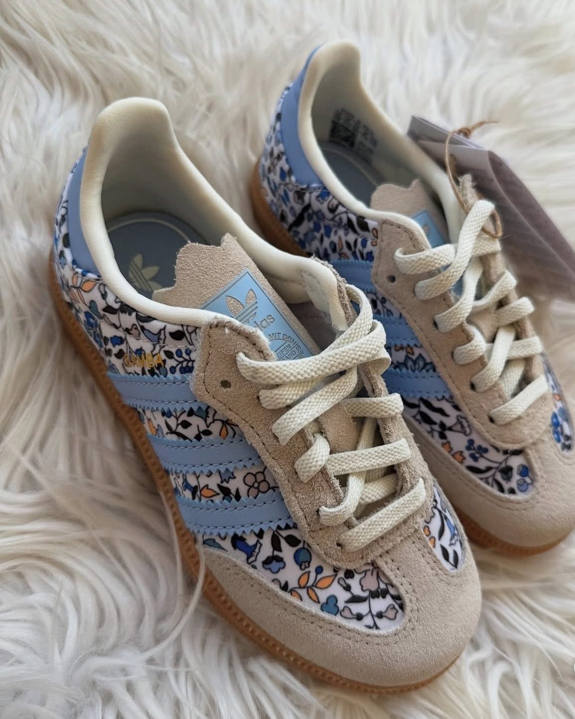 Limited Edition Blue Garden Sneakers