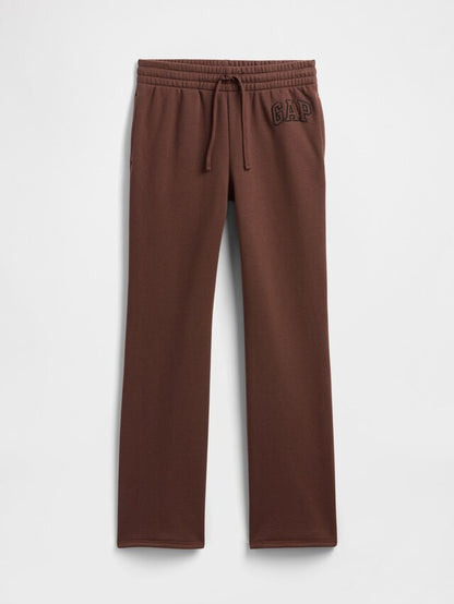 Brown Leopard Print Relaxed Logo Set