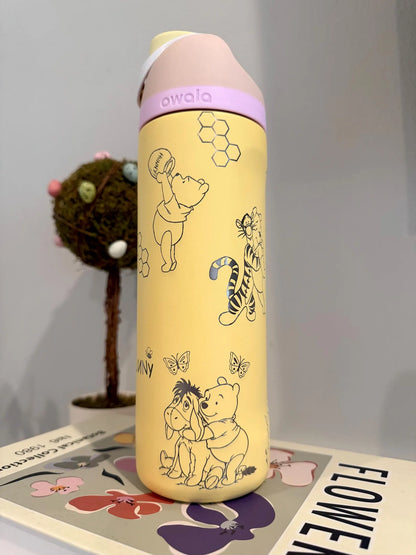 Winnie The  Pooh 24 Oz FreeSip Water  Bottle