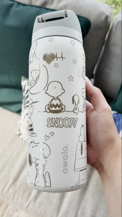 Peanuts  32oz FreeSip  Water Bottle