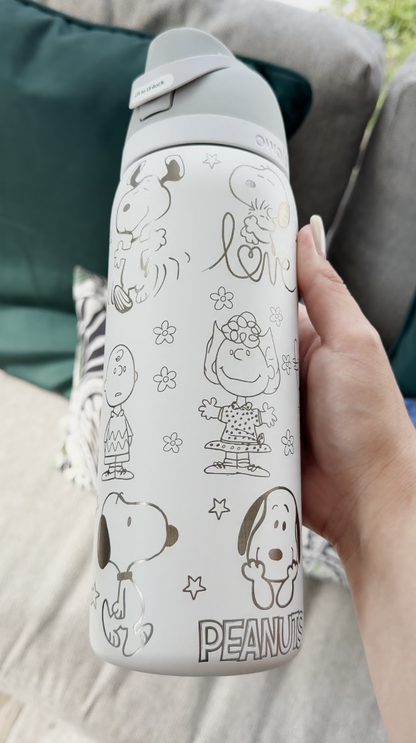 Peanuts  32oz FreeSip  Water Bottle