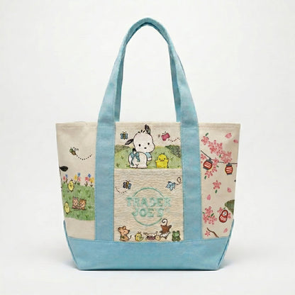 Pochacco x Trader Joe Tote Bags