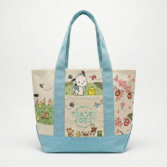 Pochacco x Trader Joe Tote Bags