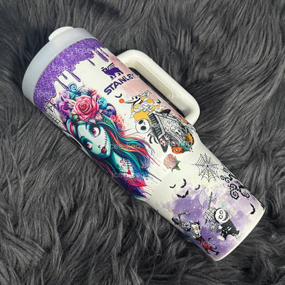 Sally x Jack Skellington 40 Oz Tumbler