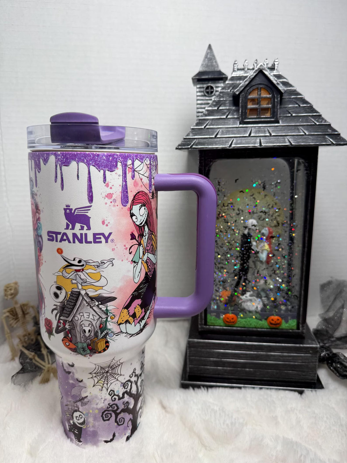 Sally x Jack Skellington 40 Oz Tumbler