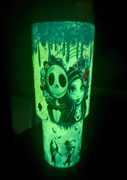 Sally x Jack Skellington 40 Oz Tumbler