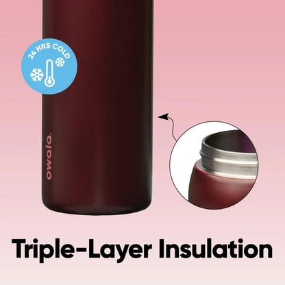 Black Cherry FreeSip 32oz Water Bottle