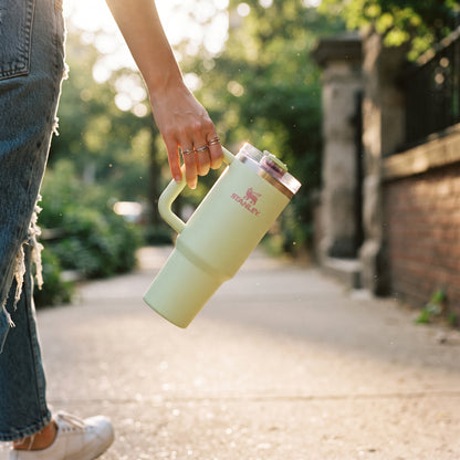 Strawberry Matcha Flip Straw 40oz Tumbler
