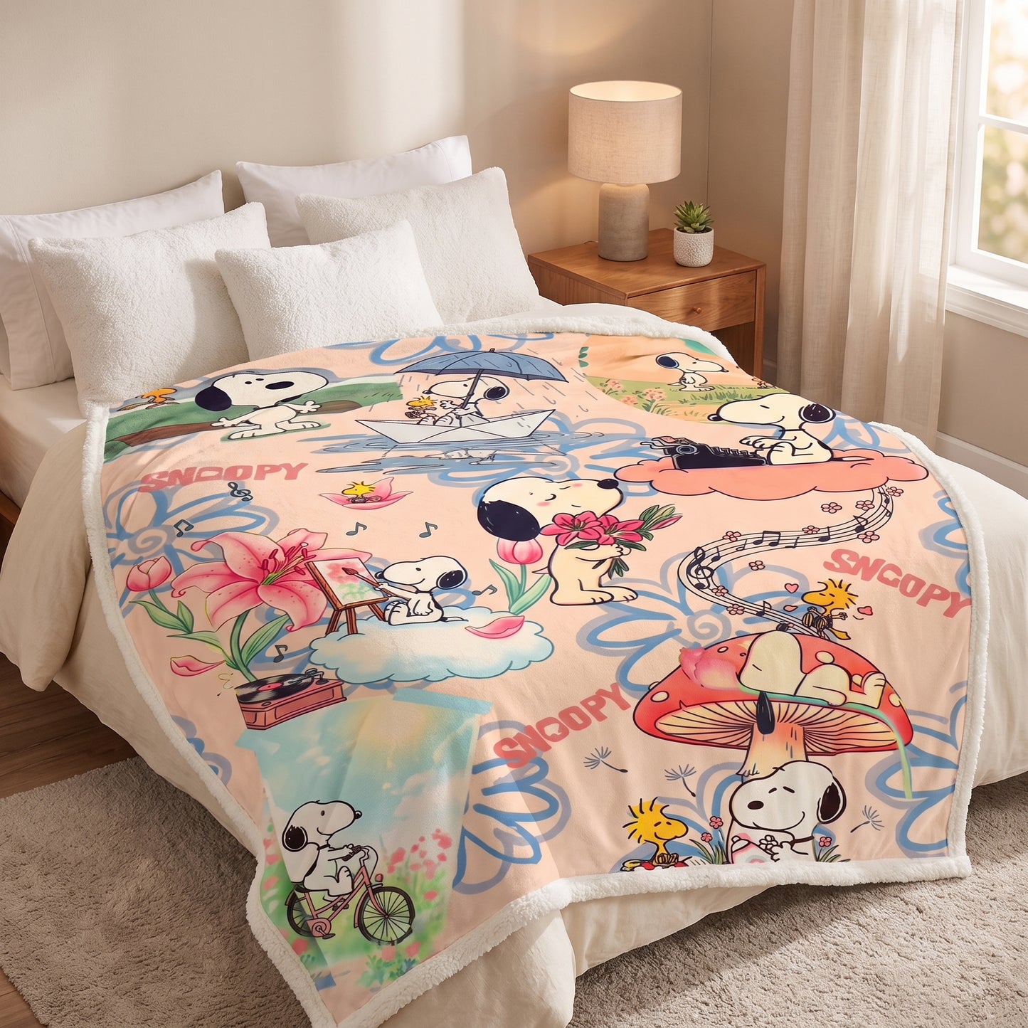 Snoopy Cozy Blankets